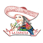 La Tapatia Concord Mexican restaurant circled logo with transparent background | 150 by 150 px